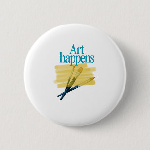Art Happens Button