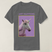 Art Happens Unicorn T-Shirt (Design vorne)