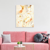 ART - HARRIET DAVIDSOHN - EINE STUDIE: MUTTER KIND LEINWANDDRUCK (Insitu (Wohnzimmer))