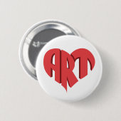 Art Heart Button (Vorne & Hinten)
