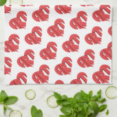 Art Heart Geschirrtuch (Gefaltet)