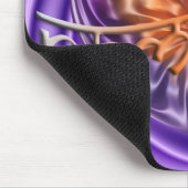 ART Heart NAMASTE | Violettwirbel Mousepad (Ecke)