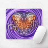 ART Heart NAMASTE | Violettwirbel Mousepad (Mit Mouse)