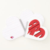 Art Heart Notizblock (Innenseite)