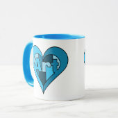 Art Heart Tasse (Vorderseite Links)