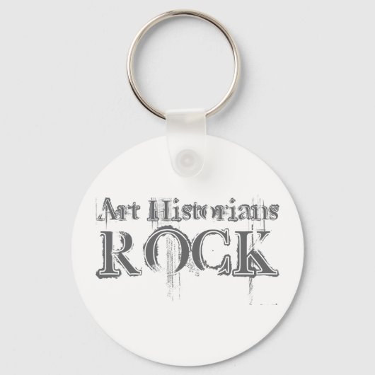 Art Historians Rock Schlüsselanhänger (Vorderseite)