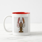 Art-Hummer Zweifarbige Tasse (Links)