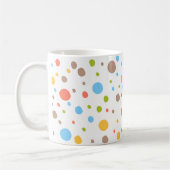🎨 Art in Circles: Polka Dot Delight Tasse (Links)