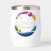 "Art in Motion: Bowling-Logo für Rundrasen, (Rückseite)