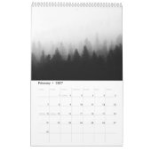 Art in schwarz-weiß v3 Foto Kalender (Feb 2027)
