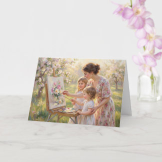Art in the Orchard Mother's Day Card Karte