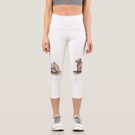 Art Infliction Capri Yoga Leggings (Vorderseite)