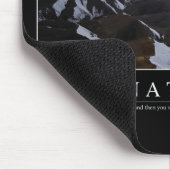 Art: inspirierendes Zitat Mousepad (Ecke)