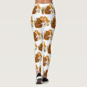 Art inspiriert Capybara Leggings (Rückseite)