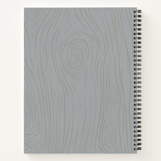 Art Inspiriert Notebook und Journal Notizblock (Rückseite)