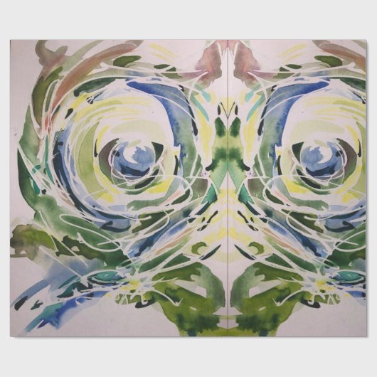 Art inspiriert Packpapier (Flach)