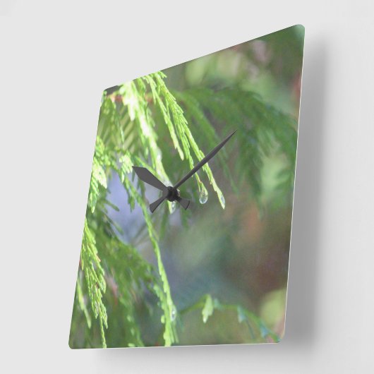 Art Inspiriert Quadratische Wanduhr (Winkel)