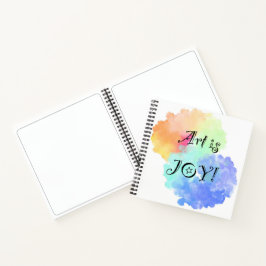 Art is Joy Sketchbook Notizblock