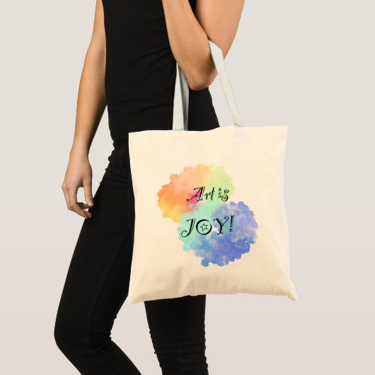 Art is Joy Tragetasche (Vorderseite (Produkt))