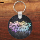 Art is Life Keychain Schlüsselanhänger (Rückseite)