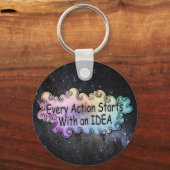 Art is Life Keychain Schlüsselanhänger (Vorderseite)