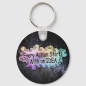 Art is Life Keychain Schlüsselanhänger (Rückseite)