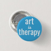 Art is Therapy Button Button (Vorne & Hinten)