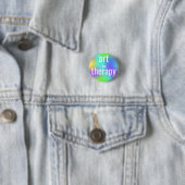 Art is Therapy Multicolor Button Button (Beispiel)