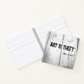 ART IST DAS Pablo Picasso Zitat Notizblock (Innenseite)