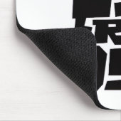 Art ist Freiheitsmauspad Mousepad (Ecke)