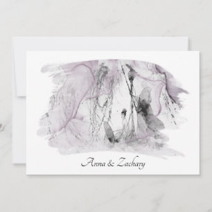 *~* Art Japanerin UAWG QR AR27 Hochzeit Einladung