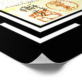 Art Japanese Vintage Poster (Ecke)