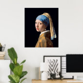 ART - JOHANNES VERMEER POSTER (Heimbüro)