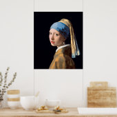 ART - JOHANNES VERMEER POSTER (Küche)