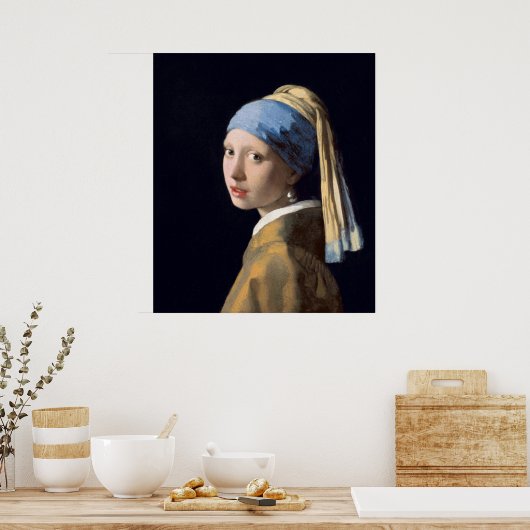 ART - JOHANNES VERMEER POSTER (Küche)
