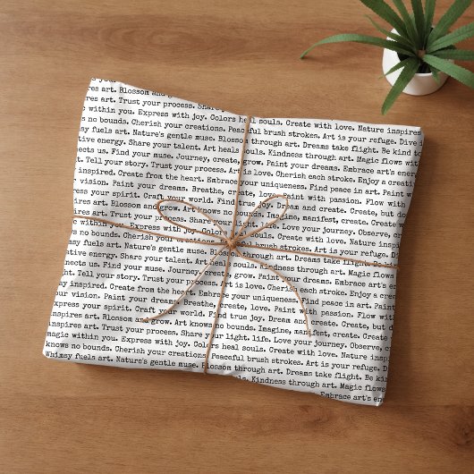 Art Journal Affirmations Seidenpapier