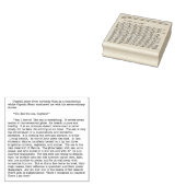 Art Journal-Briefmarke: Captain Nemo Gummistempel (Stempel)