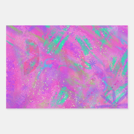 Art Journal-Liebe Geschenkpapier Set (Vorderseite 3)