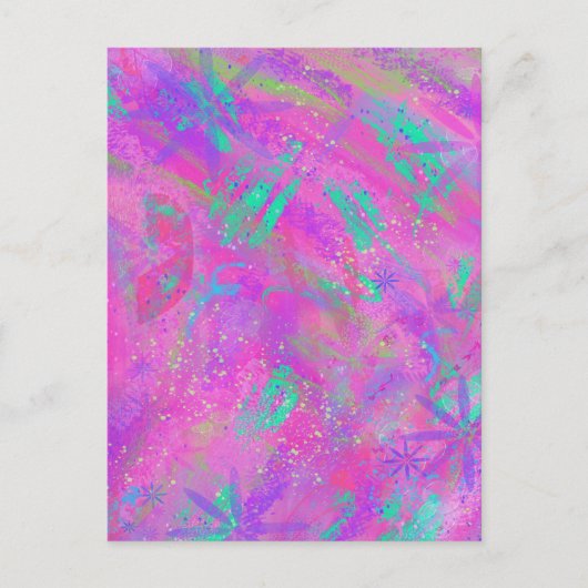 Art Journal-Liebe Postkarte (Vorderseite)