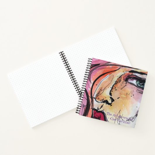 Art Journaling Flare Notizblock (Innenseite)