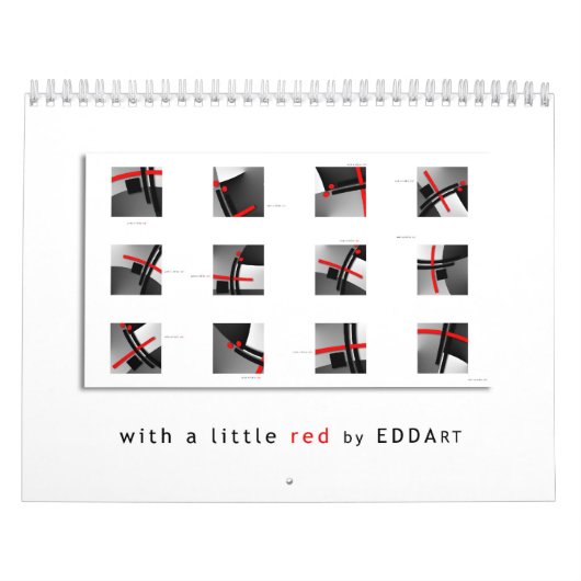 ART-Kalender - mit etwas Rot Kalender (Titelbild)
