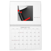 ART-Kalender - mit etwas Rot Kalender (Feb 2027)