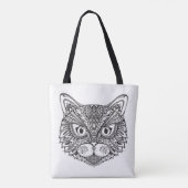 Art-Katze 3 Tasche (Rückseite)