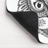 Art-Katze Mousepad (Ecke)