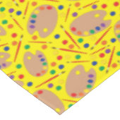 Art Kindergeburtstag Party Malerei Tischdecke (Schrägansicht)