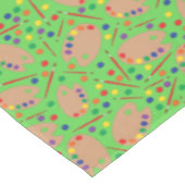 Art Kindergeburtstag Party Malerei Tischdecke (Schrägansicht)