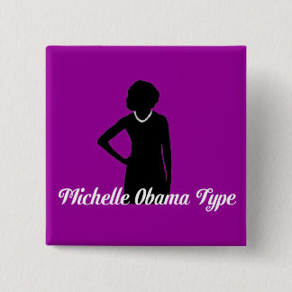 Art Knopf, Amethyst Lila Michelle Obama Button