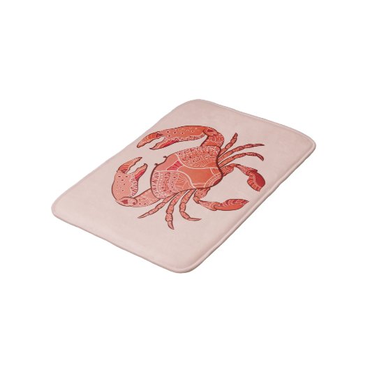 Art-Krabbe Badematte (Schrägansicht)