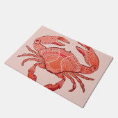 Art-Krabbe Fußmatte (Schrägansicht)