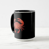 Art-Krabbe Tasse (Vorderseite Links)